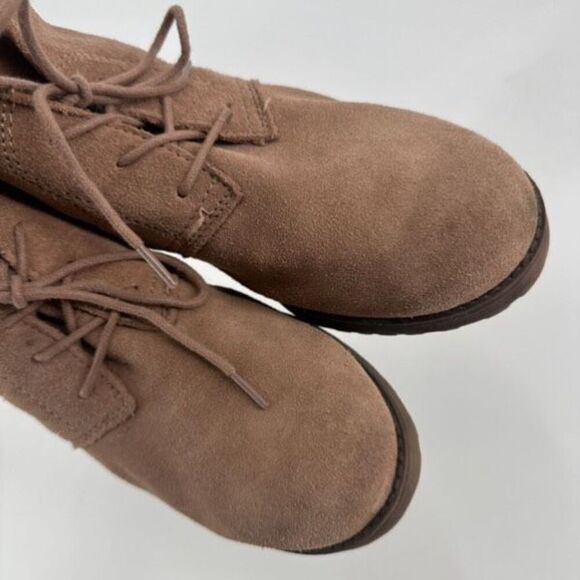 Naturalizer Women's Suede Leather Lace Up N5 Comfort Ankle Boots Brown Size 7 - Picture 9 of 12